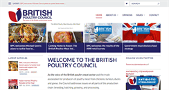 Desktop Screenshot of britishpoultry.org.uk