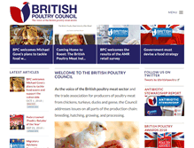 Tablet Screenshot of britishpoultry.org.uk
